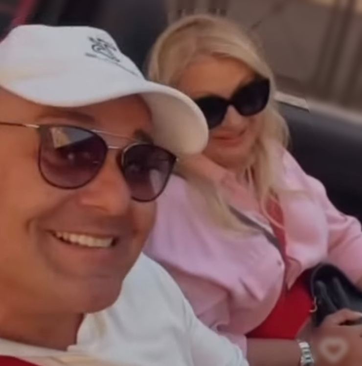 Tina Cipollari insieme a Cosimo