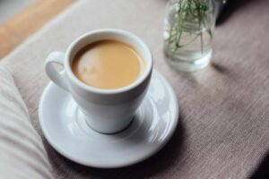 Tazza di caffè espresso